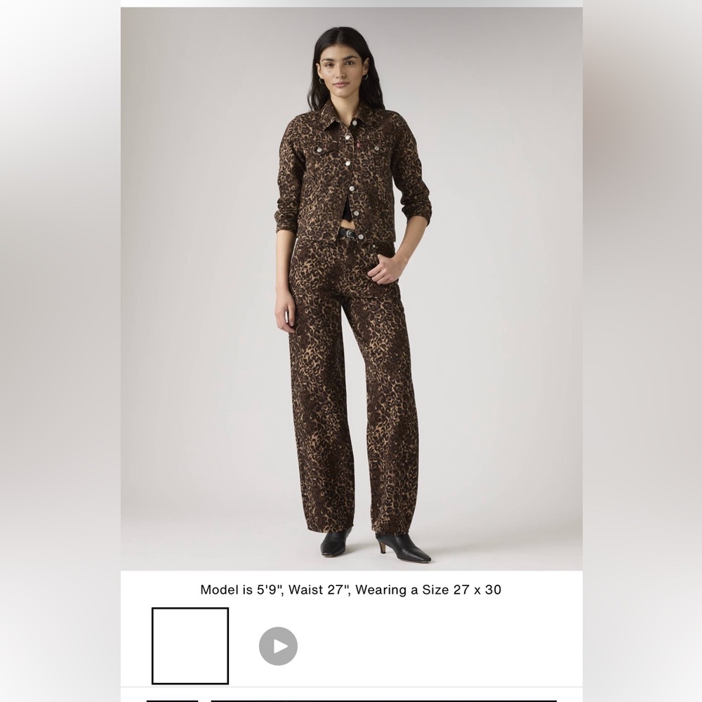 Leopard Print Jacket and Pants Set